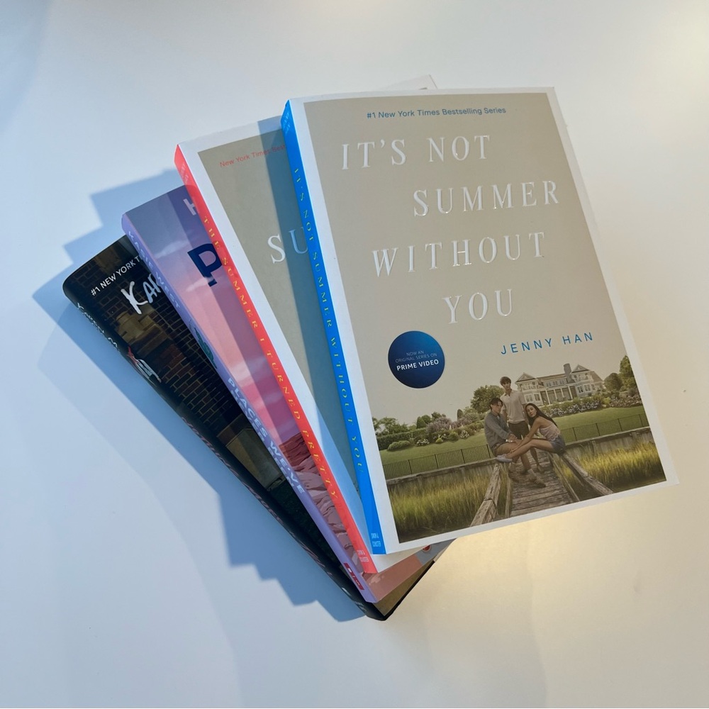 Set of 4 YA Summer Beach Read Books.  NEW